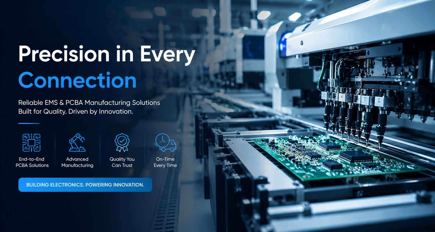 Phaseshift Technologies - Precision in Every Connection PCBA Solutions